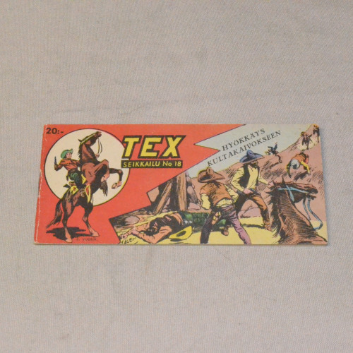 Tex liuska 18 - 1955 Hyökkäys kultakaivokseen (3. vsk)